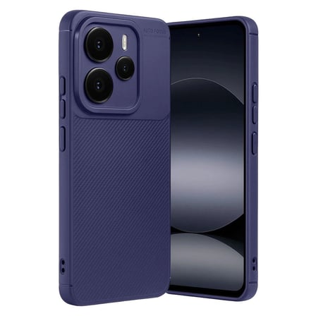 Xiaomi Note 14 5g Auto Focus Karbon Kapak - Lacivert