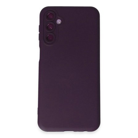 Samsung Galaxy M34 5g Kılıf Nano İçi Kadife Silikon - Mor