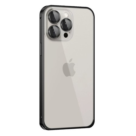 Joko Apple İphone 15 Pro Metal Bumper Mat Kapak - Siyah