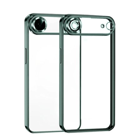 Apple İphone 17 Air Razer Lensli Silikon - Yeşil