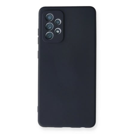 Samsung Galaxy A72 Kılıf Nano İçi Kadife Silikon - Lacivert