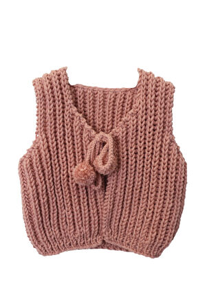 Selanik Model El Örgüsü Bebek Yeleği