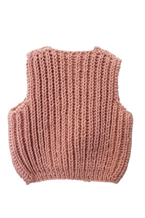 Selanik Model El Örgüsü Bebek Yeleği