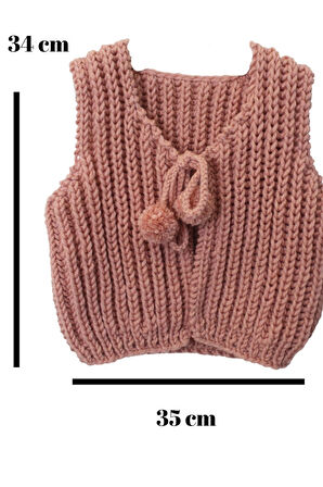 Selanik Model El Örgüsü Bebek Yeleği