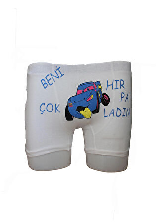 Erkek Dijital Baskılı Boxer 2'li Set