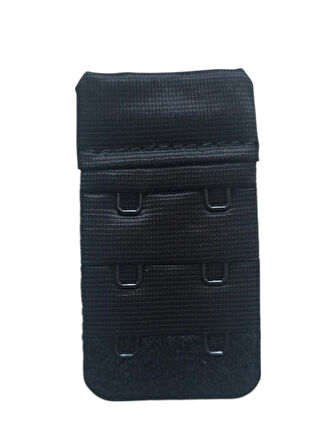 2 Kancalı 3 Sıralı Ağraf Set 3'lü Siyah Beyaz Ten