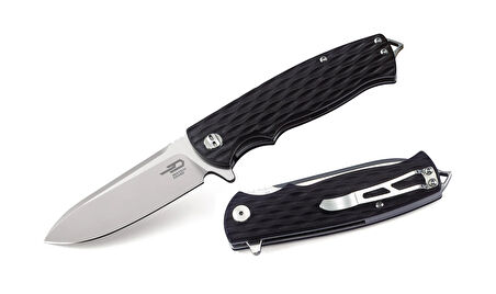 BESTECH GRAMPUS BG02A Siyah G10 Sap D2 Çakı