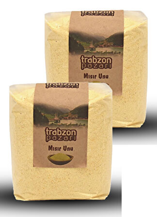 Trabzon Yöresel Ata Tohum Glutensiz Mısır Unu 2x900 gr