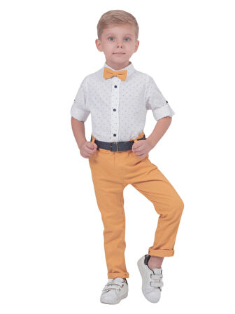 ÇİÇEKLİ GÖMLEKLİ ERKEK TAKIM