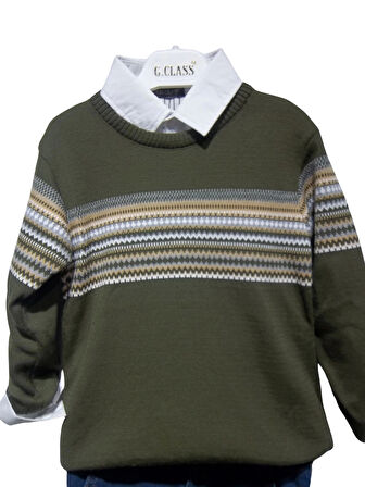 JEANS PANTOLONLU KAZAKLI Erkek Çocuk  TAKIM