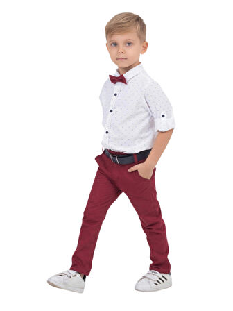 ÇİÇEKLİ GÖMLEKLİ ERKEK TAKIM