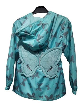 KELEBEK KANATLI KIZ YAĞMURLUK