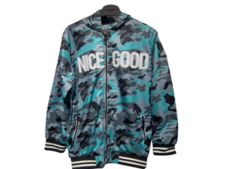 NICE GOOD NAKIŞLI ERKEK YAĞMURLUK