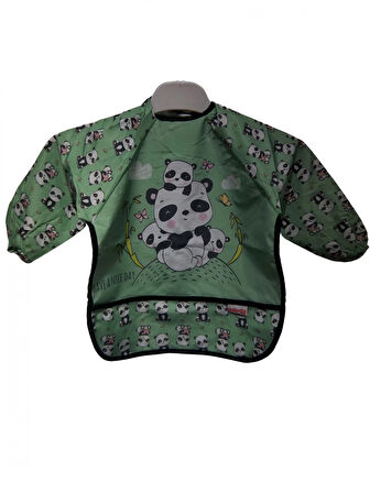 DESENLİ CEPLİ UZUN KOLLU ÖNLÜK