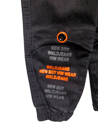 PAÇA LASTİKLİ JEANS ERKEK PANTOLON