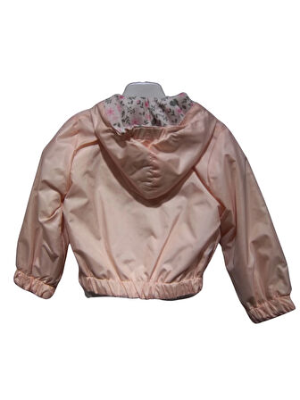 GIRL NAKIŞLI KAPÜŞONLU YAĞMURLUKLU KIZ TAKIM