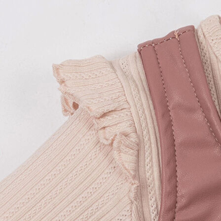 ELLA FİYONKLU KIZ ELBİSE