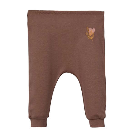 NİJİ ÇİÇEKLİ RİBANALI KIZ TEK ALT (3'LÜ SET)