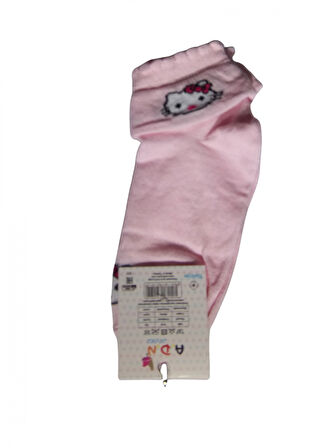 KIZ ÇOCUK KITTY FİGÜRLÜ PATİK ÇORAP (3 ADET)