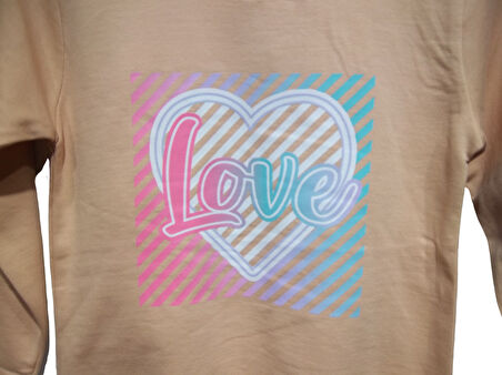 LOVE BASKILI KIZ SWEATSHIRT