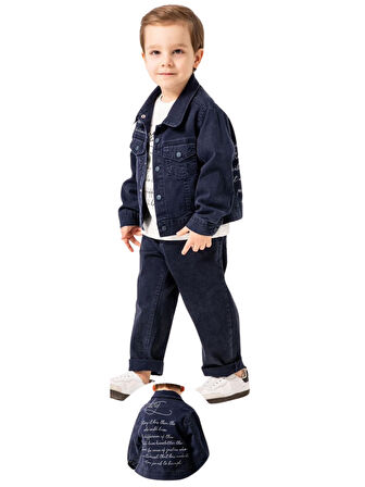 TSHIRTLÜ 3'LÜ JEANS Erkek Çocuk  TAKIM