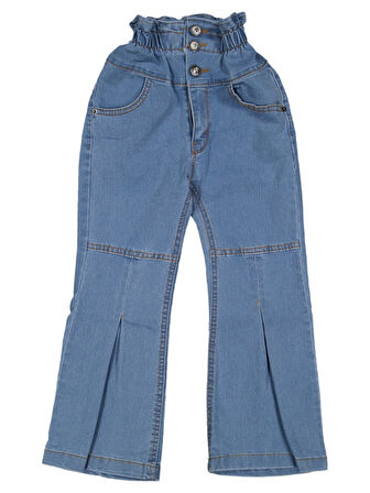 PAÇA ÇITÇITLI İSPANYOL PAÇA JEANS KIZ PANTOLON