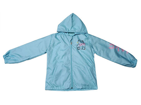 LOVE BASKILI KIZ YAĞMURLUK