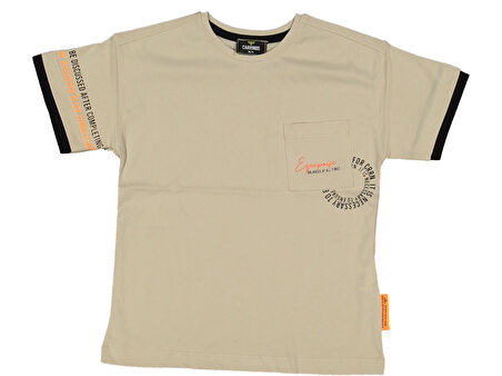 CEP YAZILI ERKEK T-SHIRT