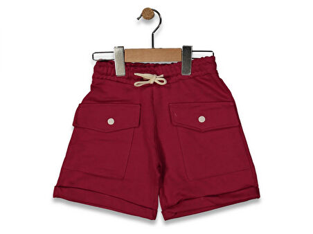 KARGO CEPLİ KIZ ŞORT