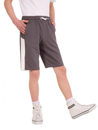 YAN GARNİLİ ERKEK ŞORT