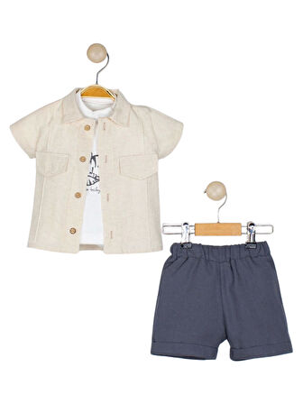 GÖMLEKLİ ŞORTLU ERKEK TAKIM