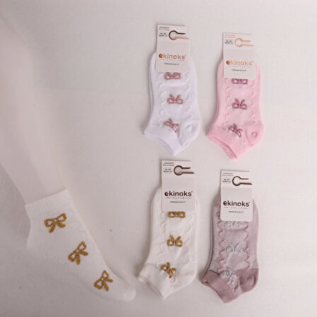 KIZ ÇOCUK PERSILYA DESEN PATİK ÇORAP (3 ADET)