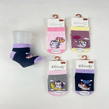 KIZ BEBEK DORA ABS DESEN PATİK ÇORAP (5 ADET)