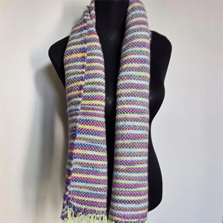 Çocuk Atkısı , El Dokuması Atkı, Kilim Dokuması Yünlü Atkı, Tasarım, Hediyelik, Moli Tasarım