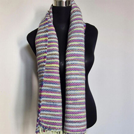 Çocuk Atkısı , El Dokuması Atkı, Kilim Dokuması Yünlü Atkı, Tasarım, Hediyelik, Moli Tasarım