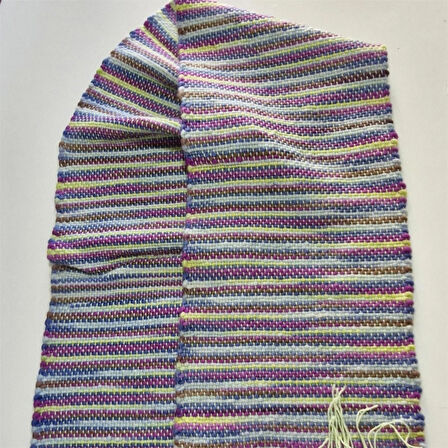 Çocuk Atkısı , El Dokuması Atkı, Kilim Dokuması Yünlü Atkı, Tasarım, Hediyelik, Moli Tasarım