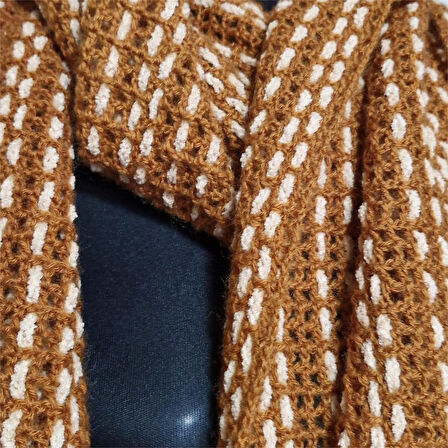 El Yapımı Geniş Atkı , El Örgüsü Tasarım , Hediyelik Şal, Şık  Atkı, Moli Tasarım