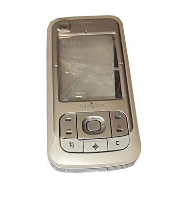 Nokia 6110N Kasa Kapak Nokia 6110N Beyaz Orta Kasa Ön Kapak Arka Kapak Tuş Takımı