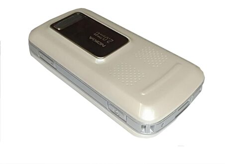 Nokia 6110N Kasa Kapak Nokia 6110N Beyaz Orta Kasa Ön Kapak Arka Kapak Tuş Takımı