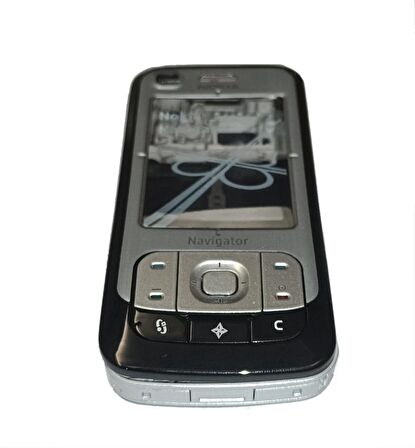 Nokia 6110N Kasa Kapak Nokia 6110N Siyah Orta Kasa Ön Kapak Arka Kapak Tuş Takımı