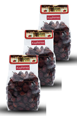 Doğal Kurutulmuş Kuşburnu 3x100 gr