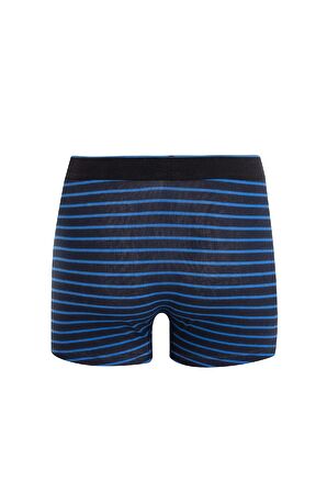 DeFacto Regular Fit Baskılı 3'lü Boxer C9566AX24WNBK81