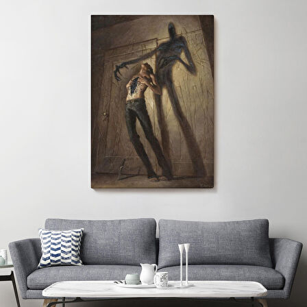 Sürreal Depresyon Duvar Tablosu-6111