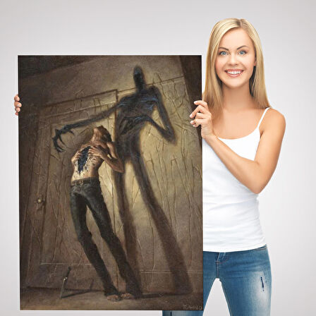 Sürreal Depresyon Duvar Tablosu-6111