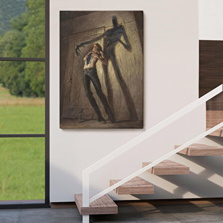 Sürreal Depresyon Duvar Tablosu-6111