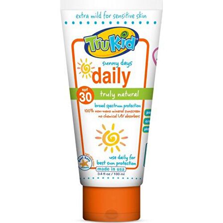 Trukid Sunny Days SPF 30 Faktör Çocuk Güneş Koruyucu Krem 100 ml