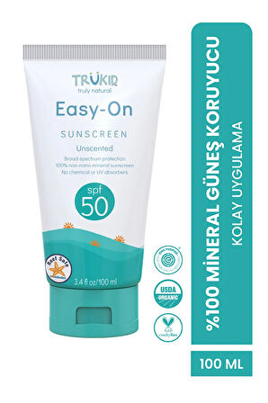 Easy On SPF50 Güneş Koruyucu 100 ml – Hassas Ciltler İçin Etkili Koruma