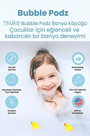 Bubble Podz Lavender Scented Bubble Bath 10 Adet Lavanta Banyo Köpüğü