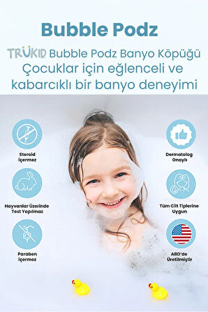 Bubble Podz Vanilla Scented Bubble Bath 10 Adet Vanilyalı Banyo Köpüğü