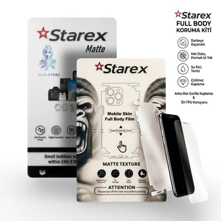 Huawei METE 50EUyumlu Nano Ekran Koruyucu MATTE - Full Arka Kaplama 360 Koruma STAREX